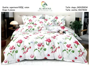 Draps 100%coton
