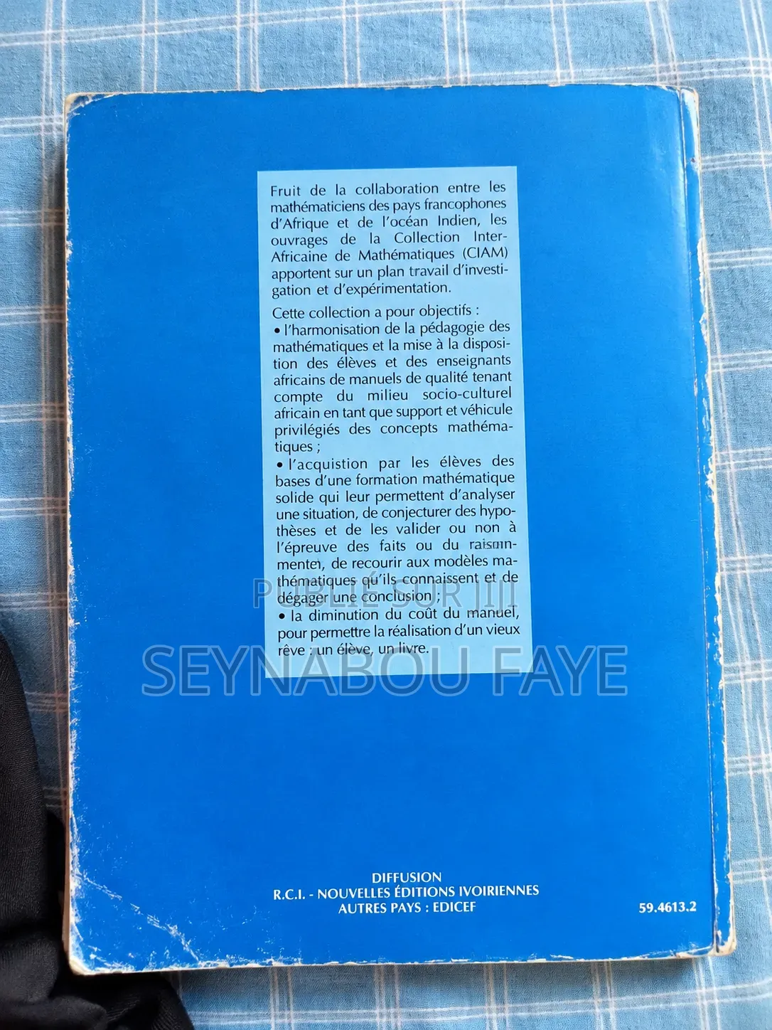 Mathématiques 4e EDICEF – Livre Scolaire