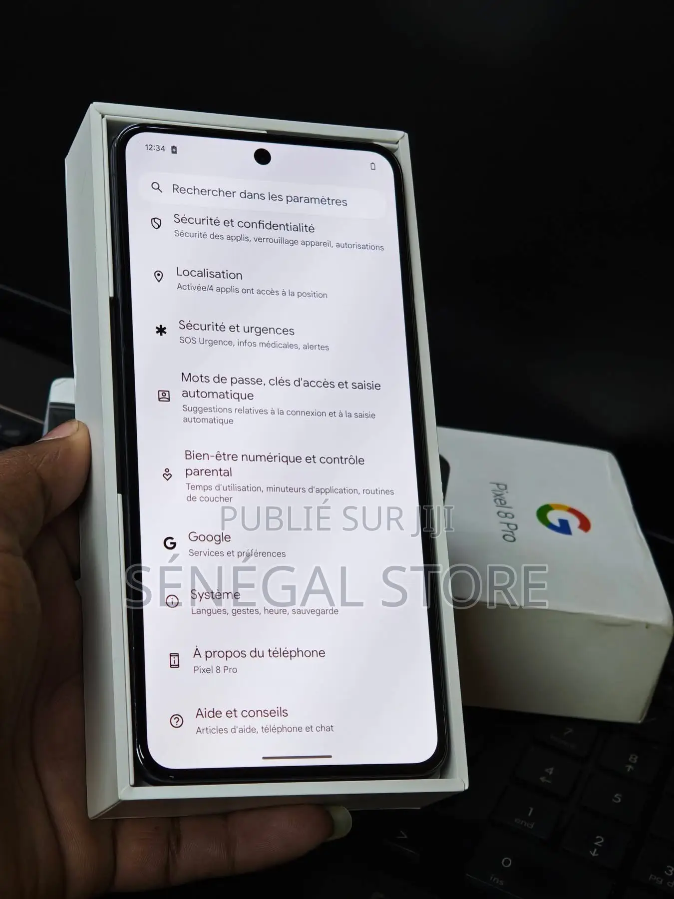 Nouveau Google Pixel 8 Pro 512 GB Noir