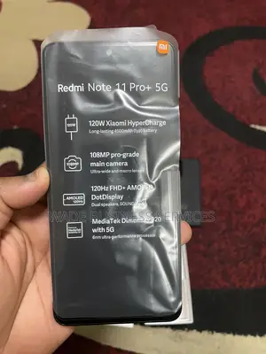 Nouveau Xiaomi Redmi Note 11 Pro+ 5G 256 GB Noir
