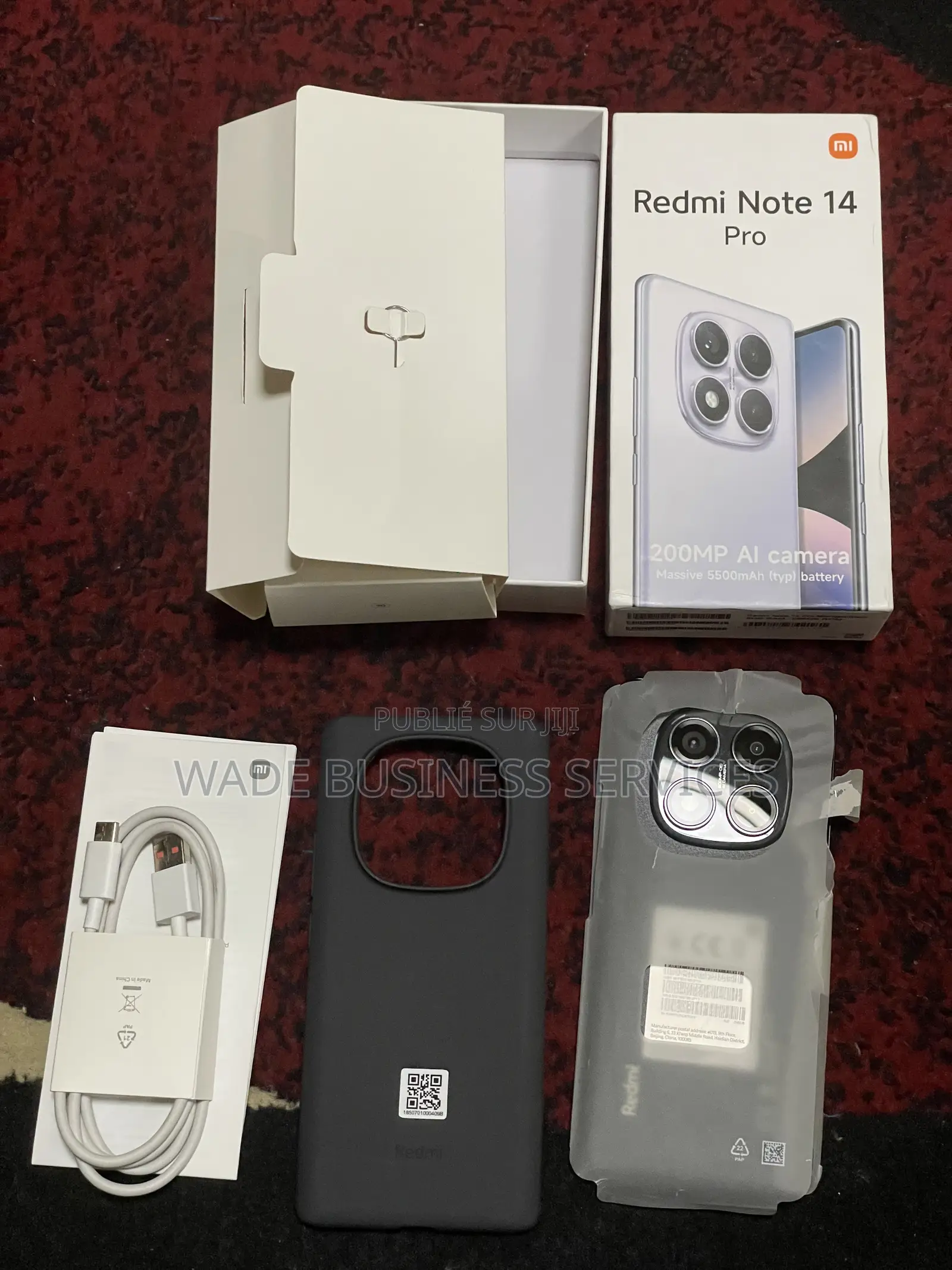 Nouveau Xiaomi Redmi Note 14 Pro 5G 256 GB Noir