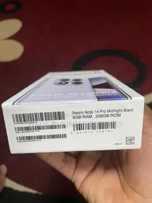 Nouveau Xiaomi Redmi Note 14 Pro 5G 256 GB Noir
