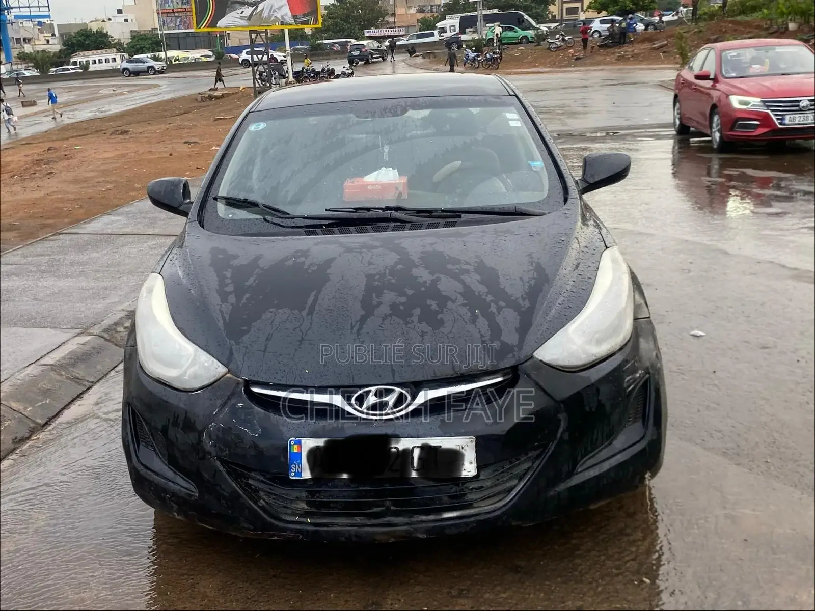 Hyundai Elantra Limited Sedan FWD (1.8L 4cyl 6A) 2016 Noir