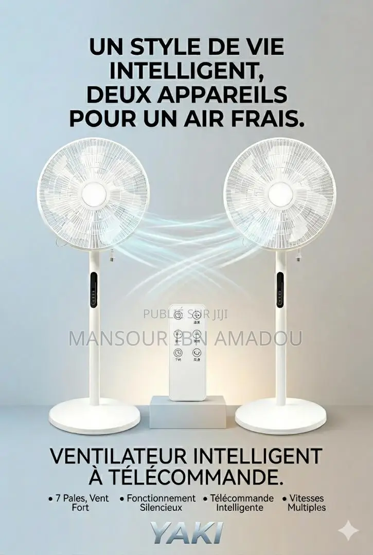 Ventilateur Sur Pied Yaki