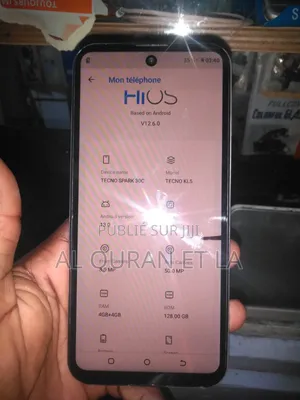 Tecno Spark 30C 128 GB Blanc
