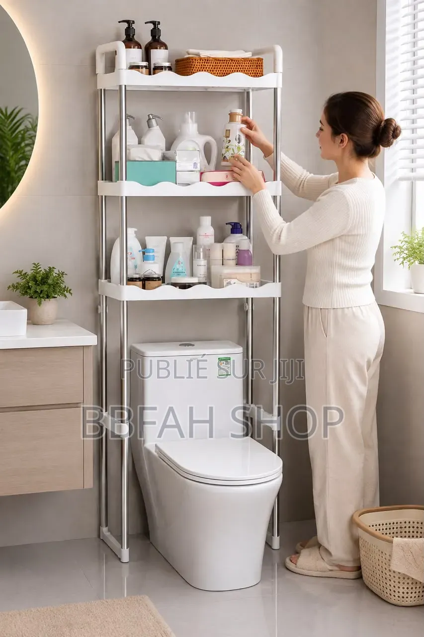 Étagère De Rangement Toilette