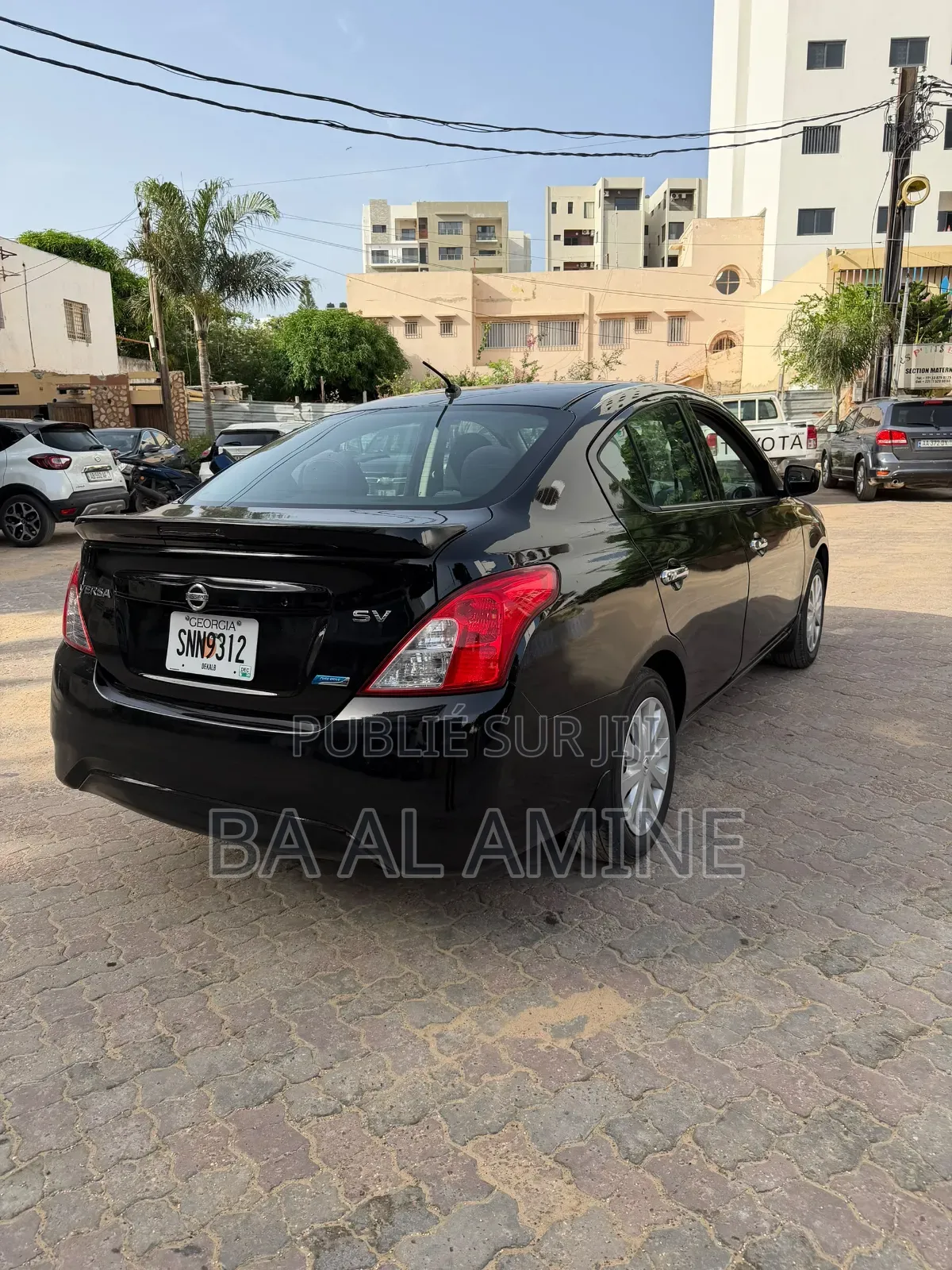 Nissan Versa 2016 Noir