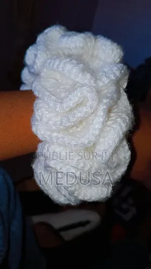 Chouchou Sans Élastique en Crochet