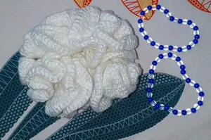 Chouchou Sans Élastique en Crochet