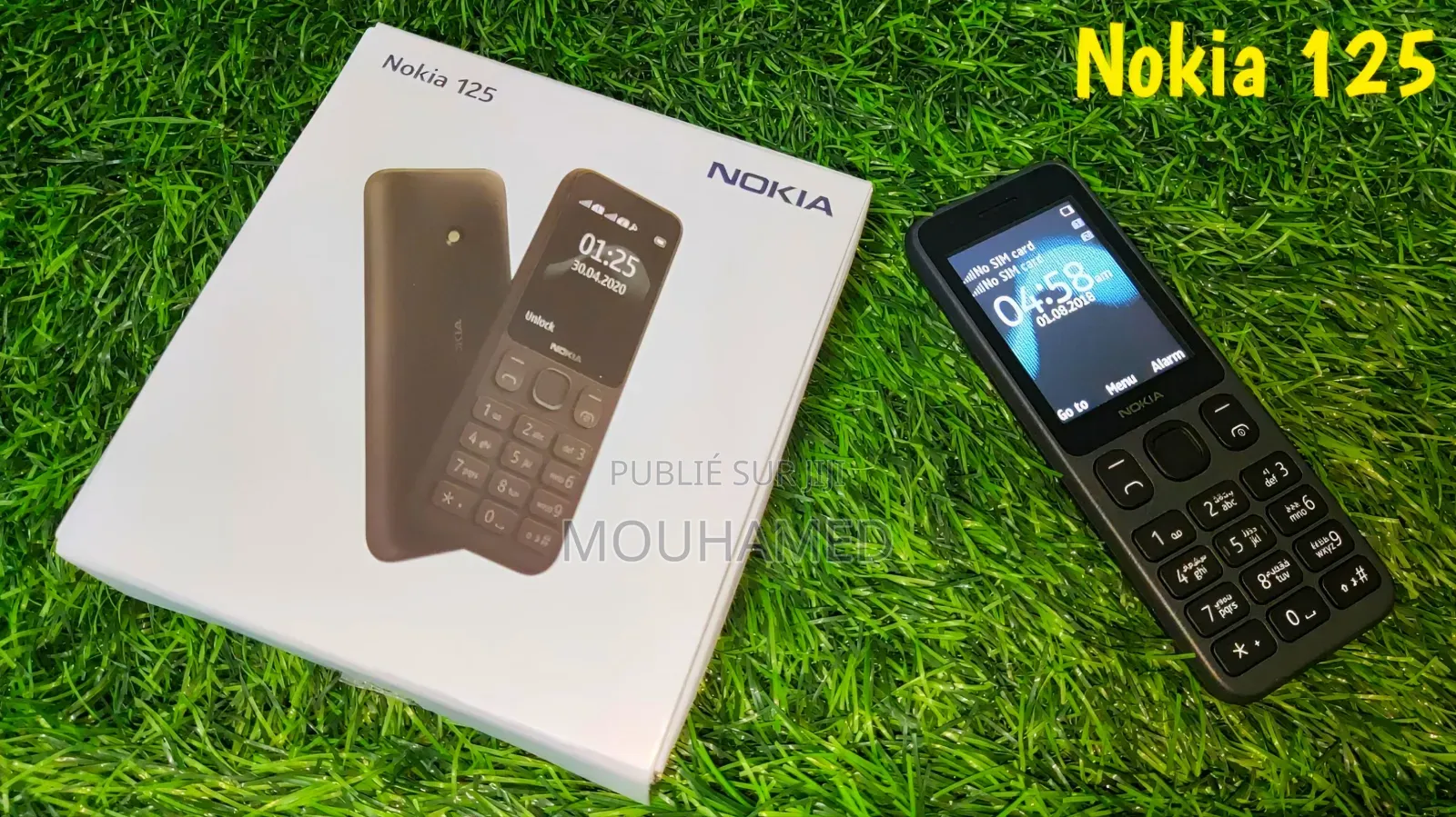 Nouveau Nokia 125 Noir