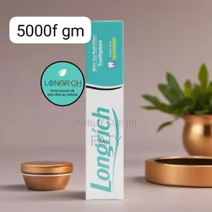 Pâte Dentifrice Au Thé Blanc Longrich.