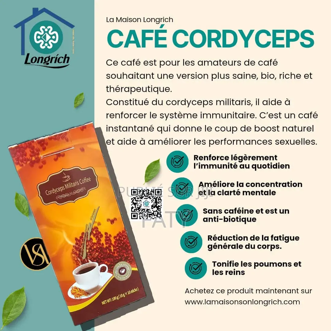 Café Cordyceps Longrich — Café Instantané