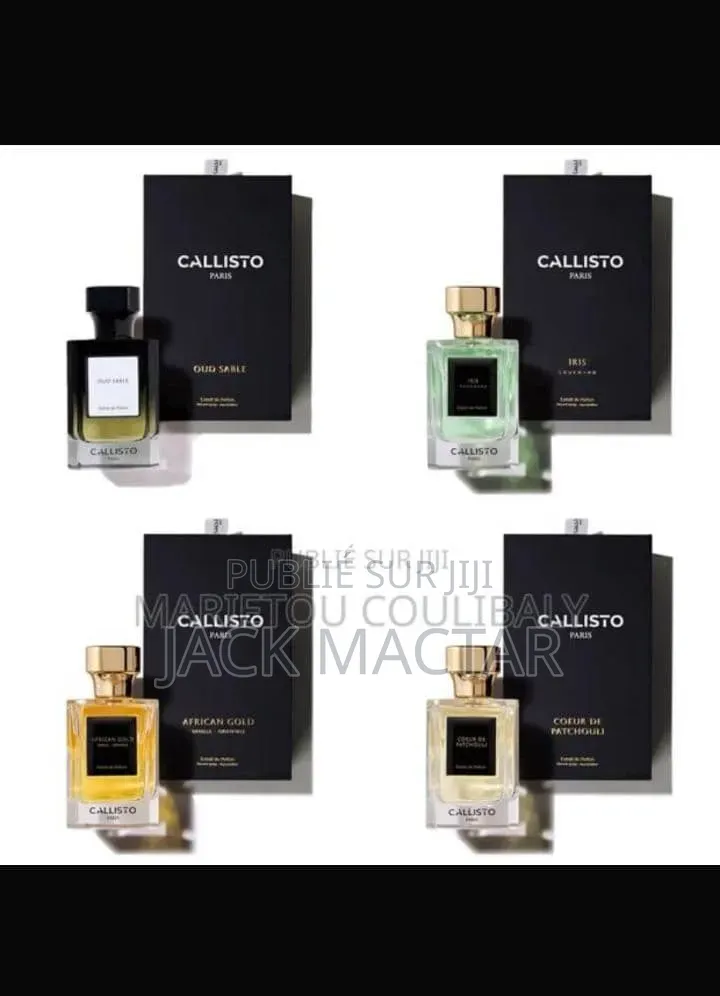 Callisto Paris Collection Luxe 100ml - Oud, Iris, Gold-Parfum Extrait