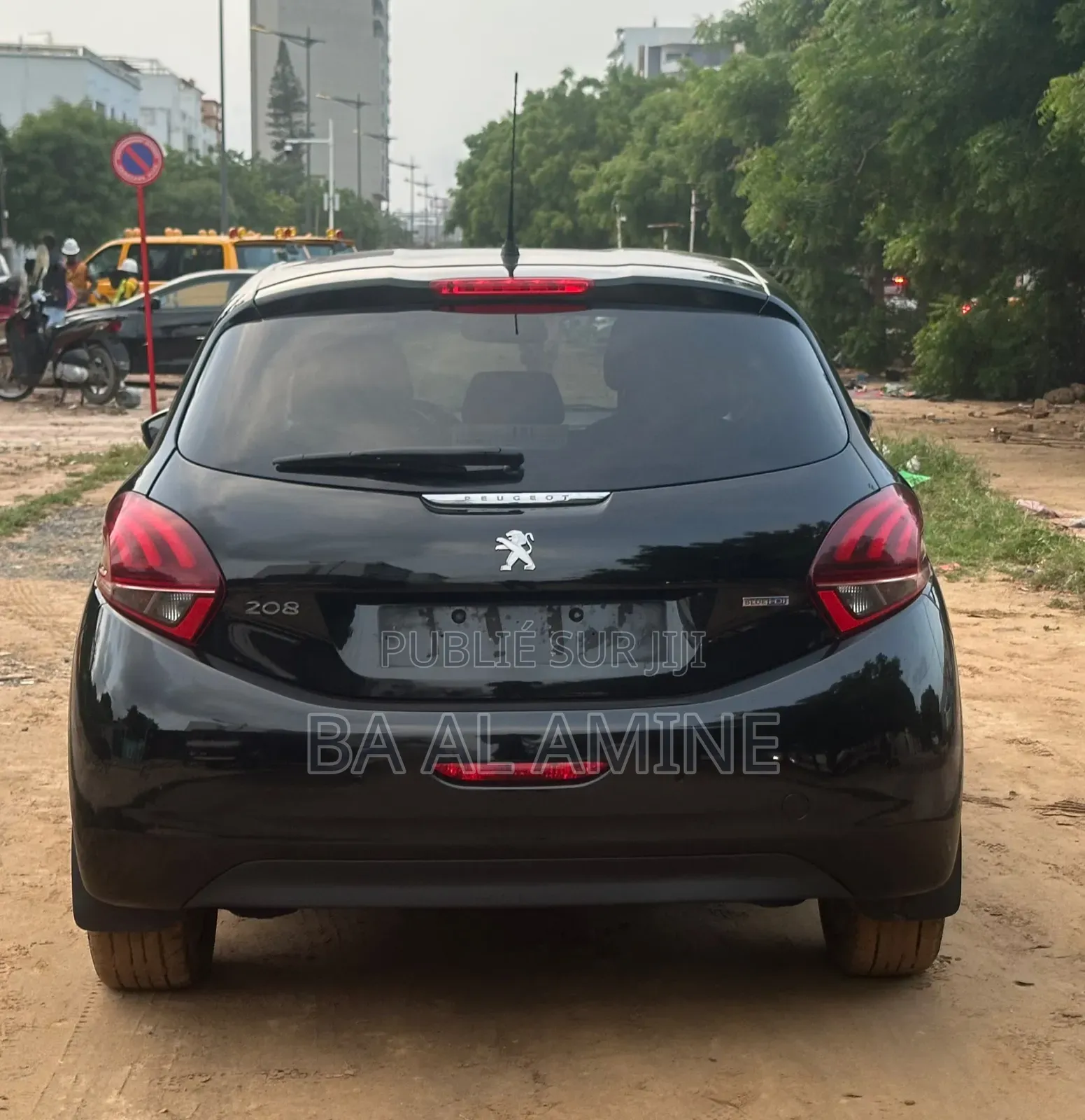 Peugeot 208 2016 Noir