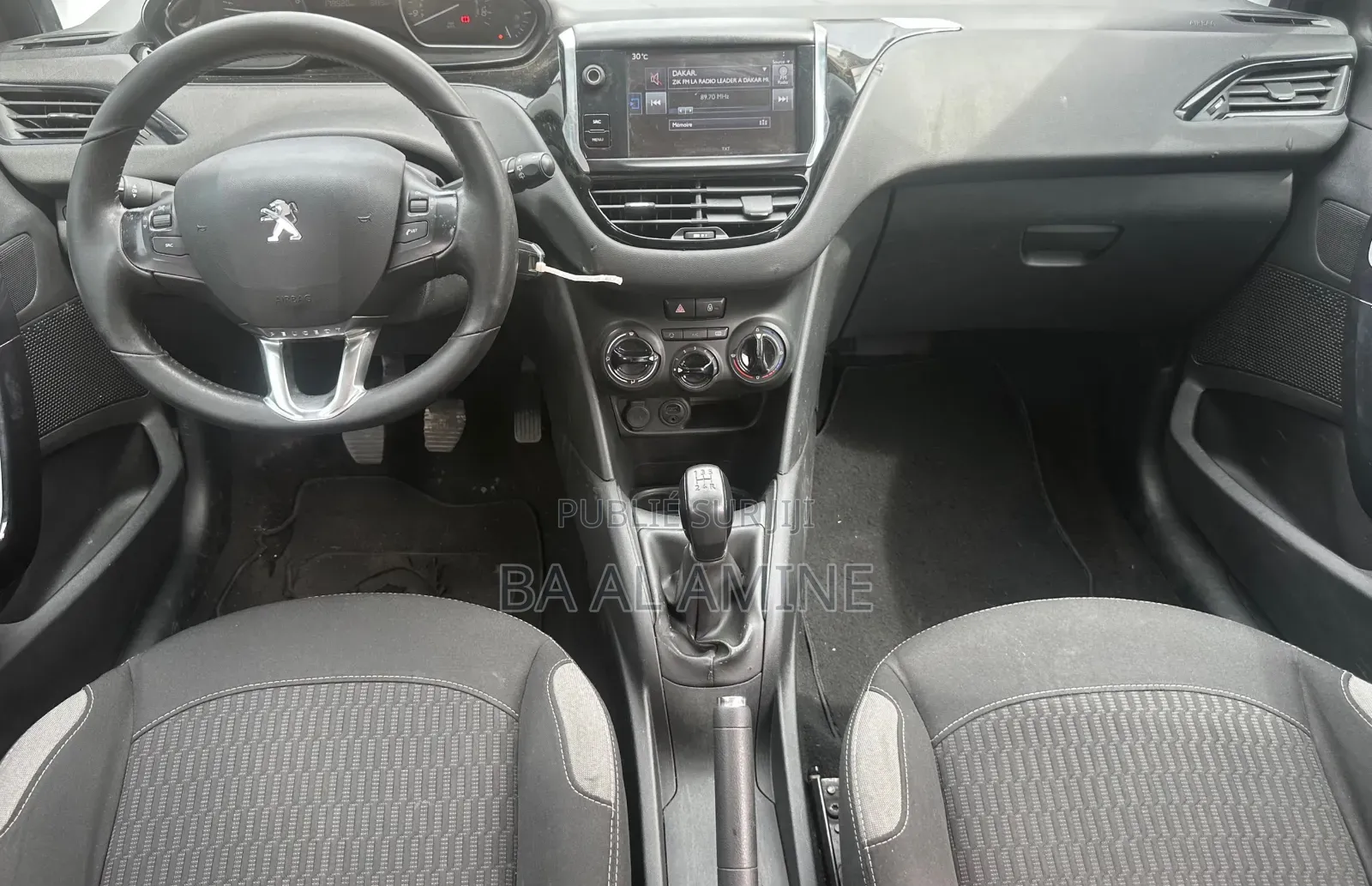 Peugeot 208 2016 Noir