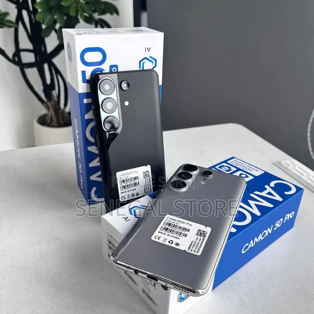Nouveau Tecno Camon 50 Pro 256 GB Noir