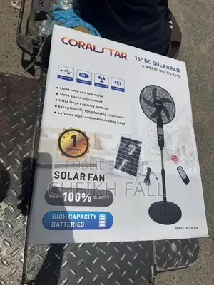 Ventilateur Avec Panneau Solaire