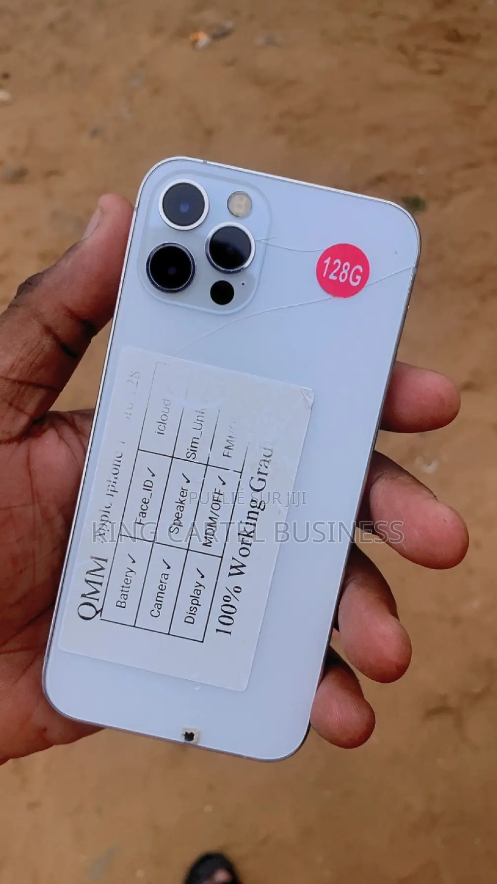 Nouveau Pomme iPhone 12 Pro 128 GB Blanc