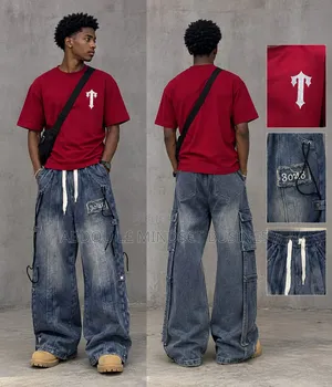 Ensemble Homme Bas Large T-Shirt Disponible
