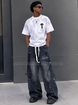 Ensemble Homme Bas Large T-Shirt Disponible