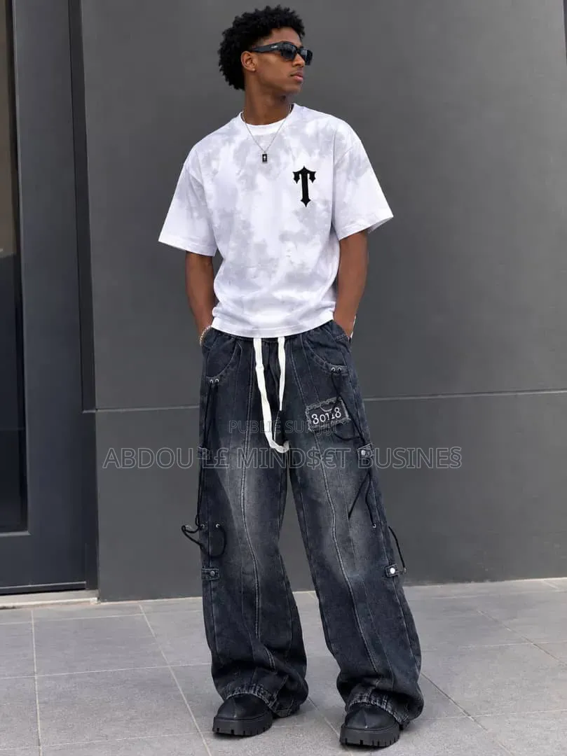 Ensemble Homme Bas Large T-Shirt Disponible