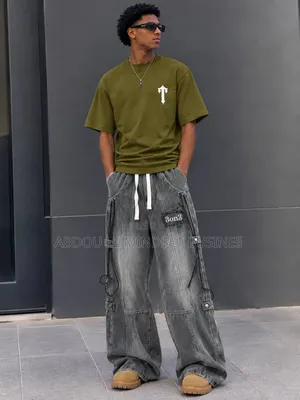 Ensemble Homme Bas Large T-Shirt Disponible