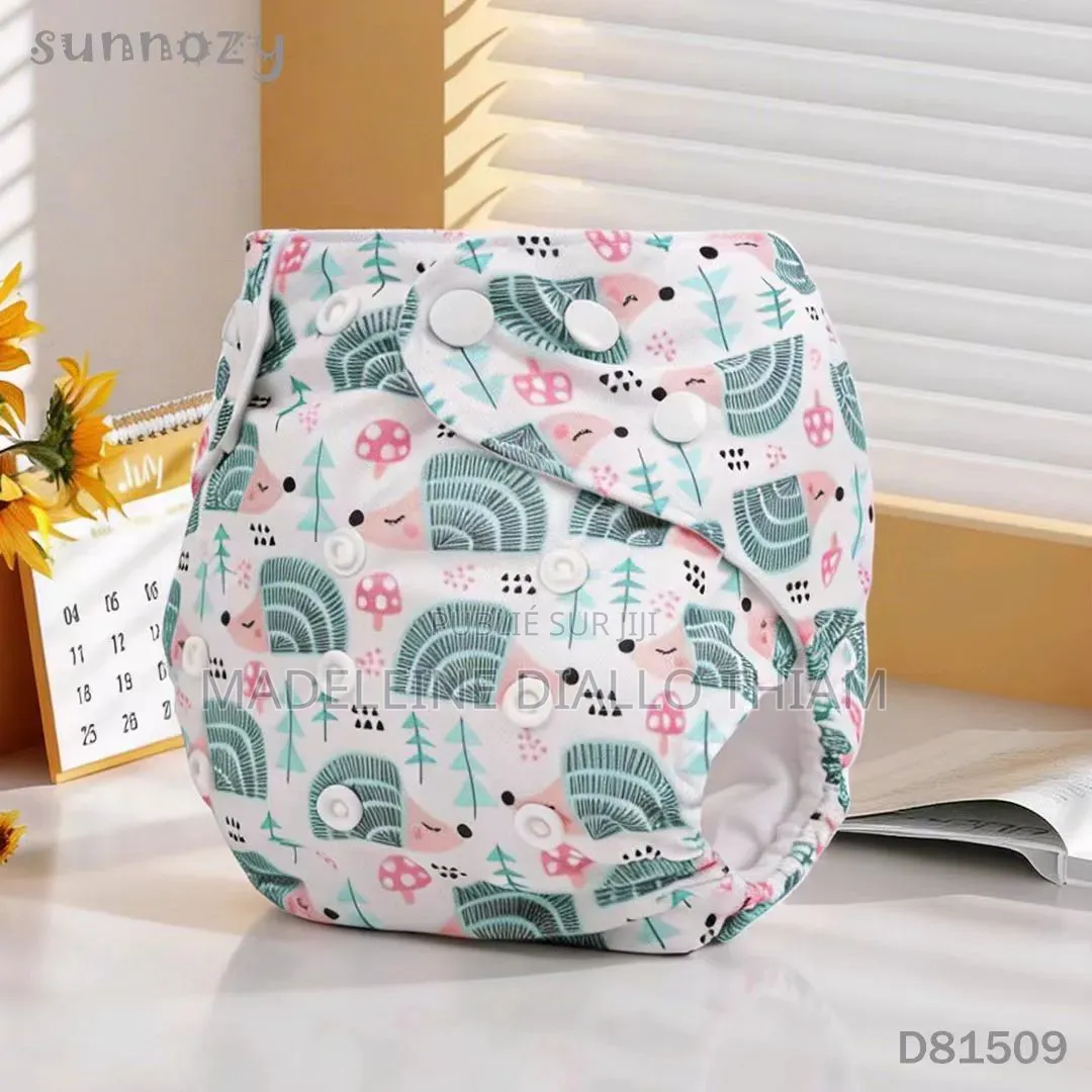 Couche Lavable Bébé Très Pratique Confortable en Coton