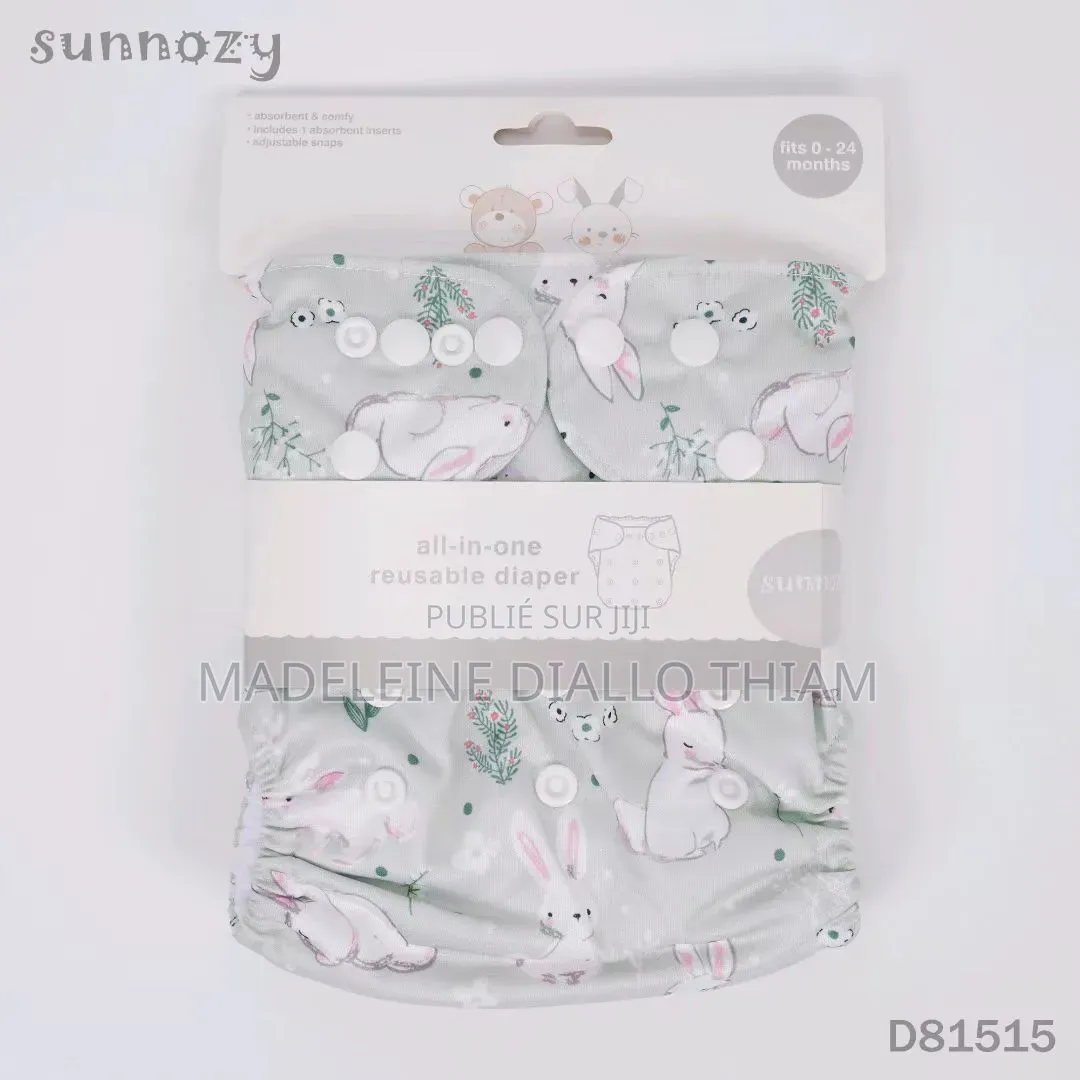 Couche Lavable Bébé Très Pratique Confortable en Coton