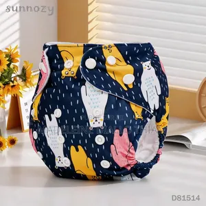 Couche Lavable Bébé Très Pratique Confortable en Coton