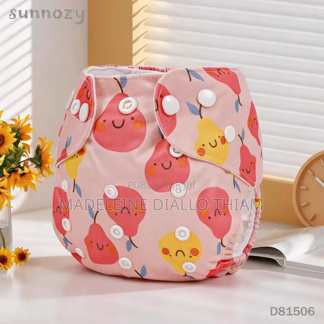 Couche Lavable Bébé Très Pratique Confortable en Coton
