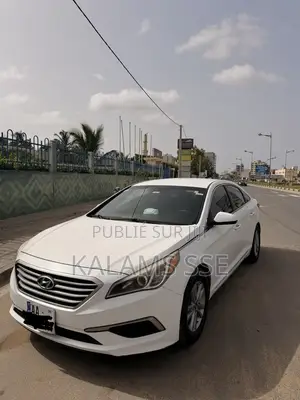 Hyundai Sonata Limited 2.0T Seban (2.0L 4cyl 6A) 2017 Blanc