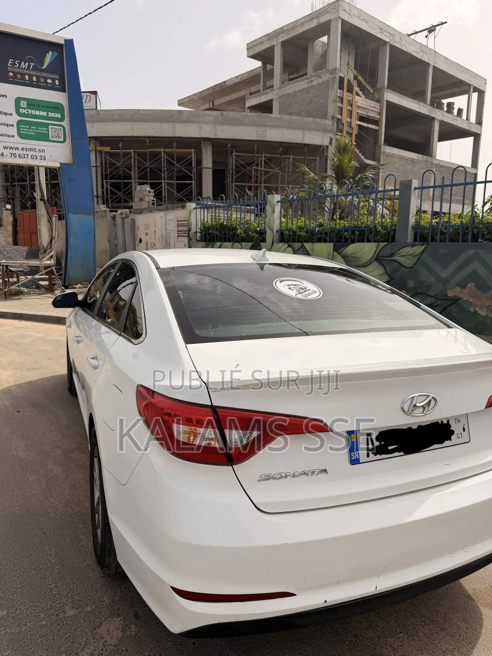 Hyundai Sonata Limited 2.0T Seban (2.0L 4cyl 6A) 2017 Blanc
