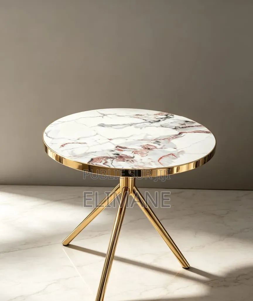 Table À Manger en Marbre Seulement 70cm