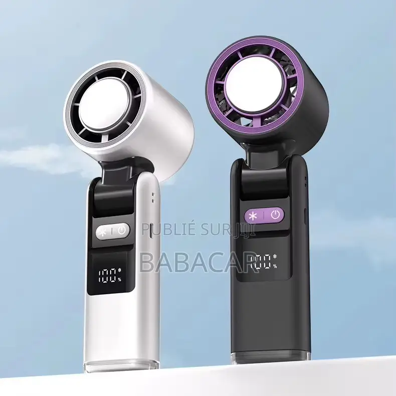 Ventilateur Turbo Clim Portable 4000mAh Autonomie 6H