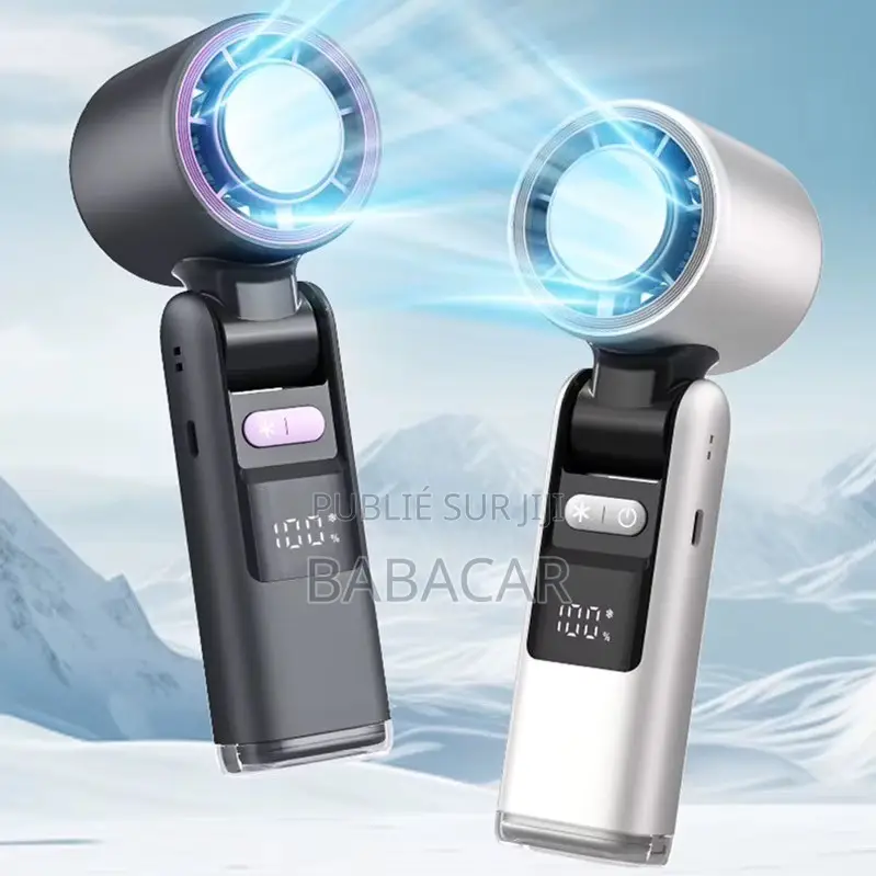 Ventilateur Turbo Clim Portable 4000mAh Autonomie 6H