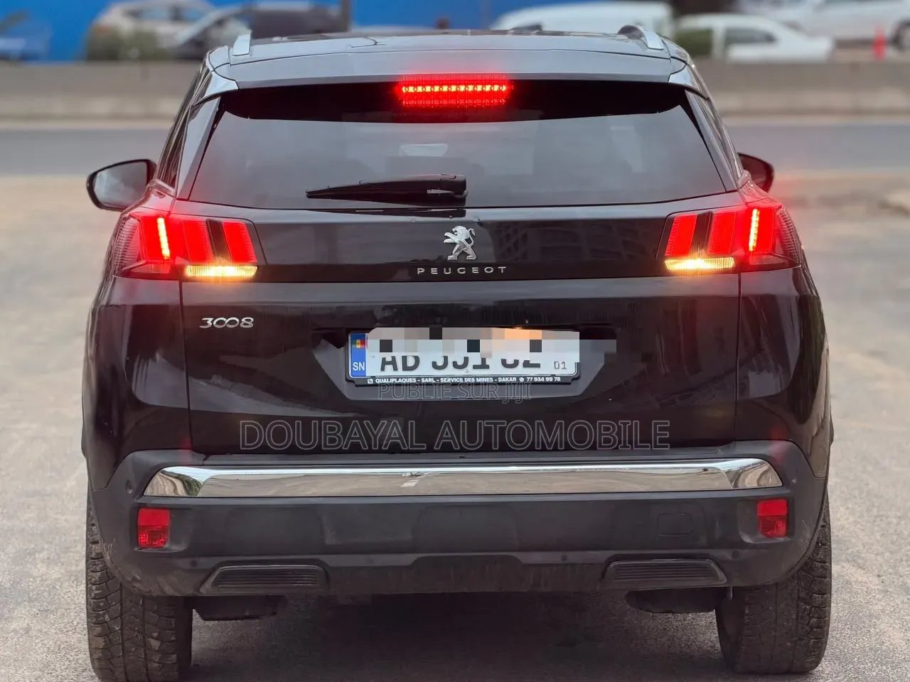 Peugeot 3008 2017 Noir Mat