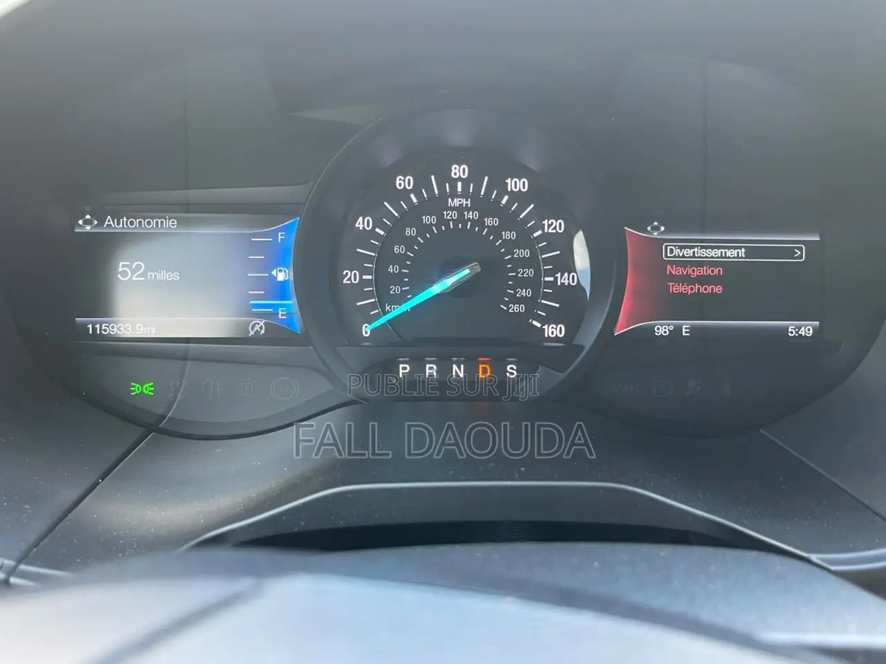 Ford Edge 2020 Blanc