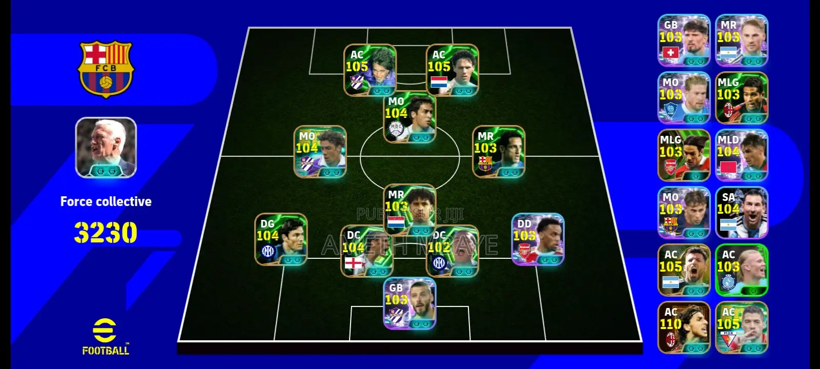 Compte Efootball