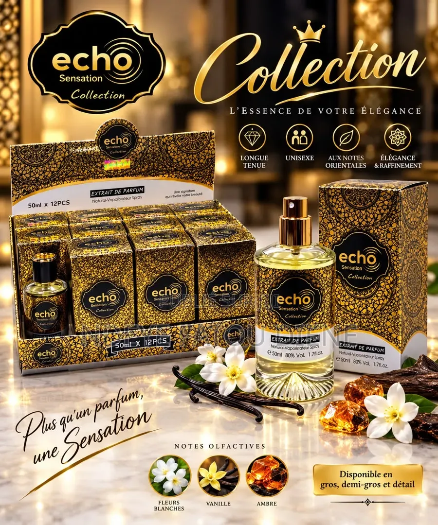 Extrait De Parfum Echo Sensation 50ml – Haute Tenue Unisex