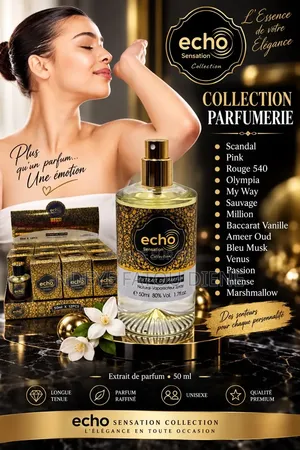 Extrait De Parfum Echo Sensation 50ml – Haute Tenue Unisex