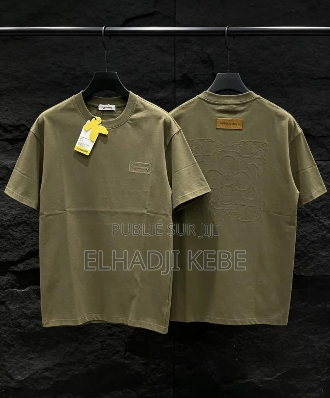 T-Shirt Pour Homme en Coton