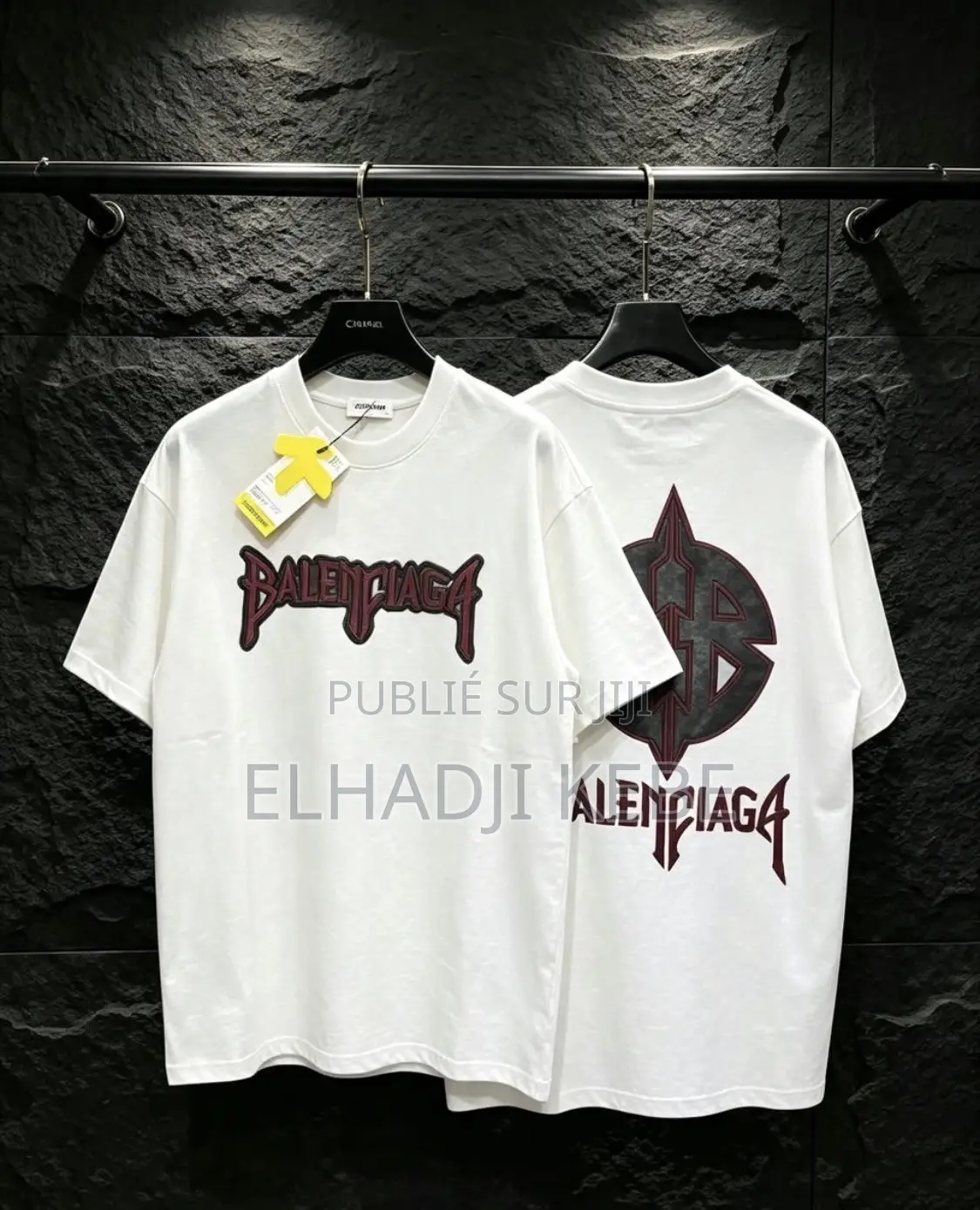 T-Shirt Pour Homme en Coton