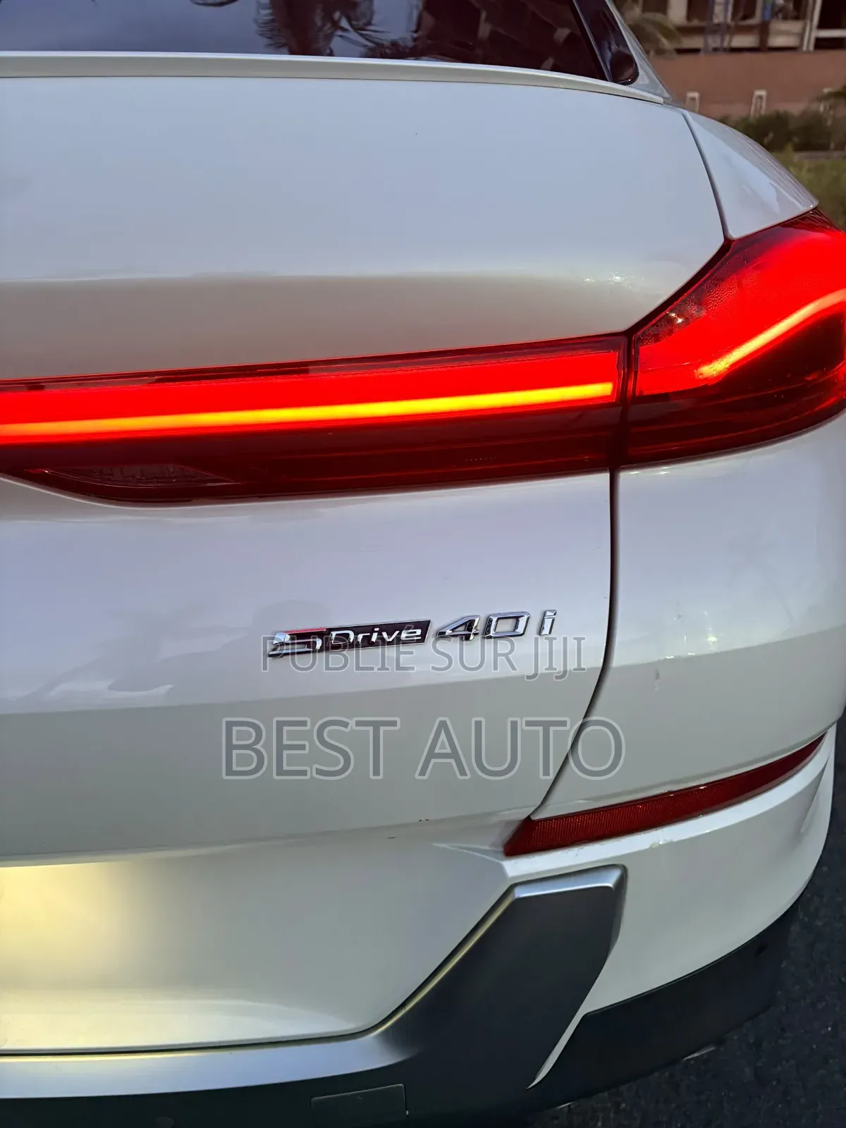 BMW X6 2021 Blanc