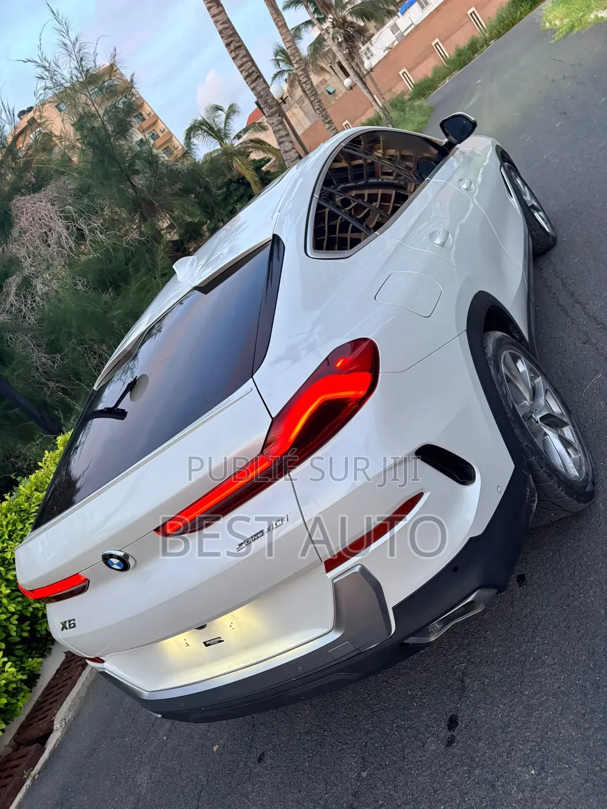 BMW X6 2021 Blanc