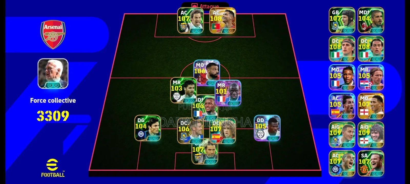 Compte Efootball