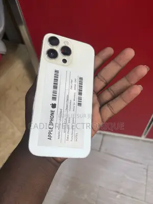 Nouveau Pomme iPhone 14 Pro Max 128 GB Blanc