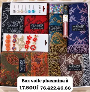 Voile Phasmina Neuf Plusieurs Couleurs