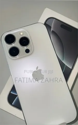 Nouveau Pomme iPhone 14 Pro Max 512 GB Blanc