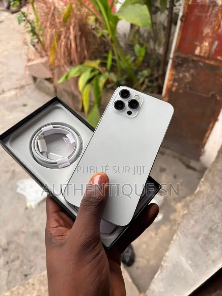 Nouveau Pomme iPhone 12 Pro Max 512 GB Blanc