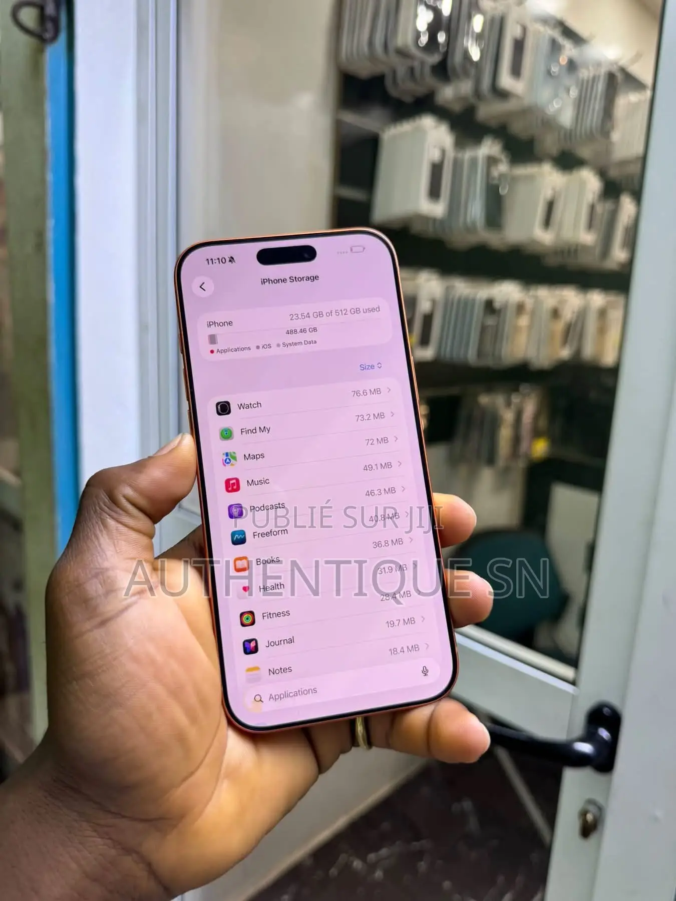 Nouveau Pomme iPhone 17 Pro Max 512 GB Orange